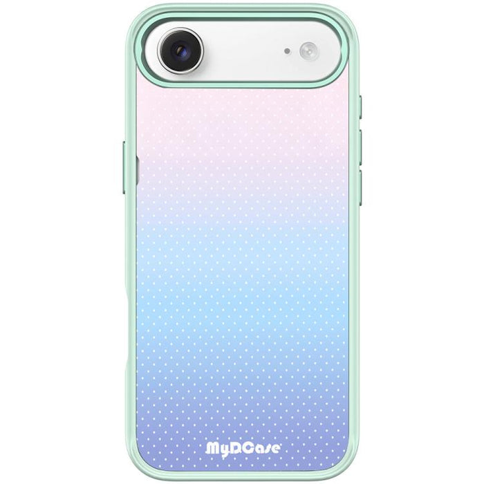 Funda magnética para teléfono con estampado de puntos azul cielo, For iPhone 17 Pro Max, For iPhone 17 Pro, For iPhone 17, For iPhone Air, For iPhone 16 Pro Max, For iPhone 16 Pro, For iPhone 15 Pro Max, For iPhone 15 Pro