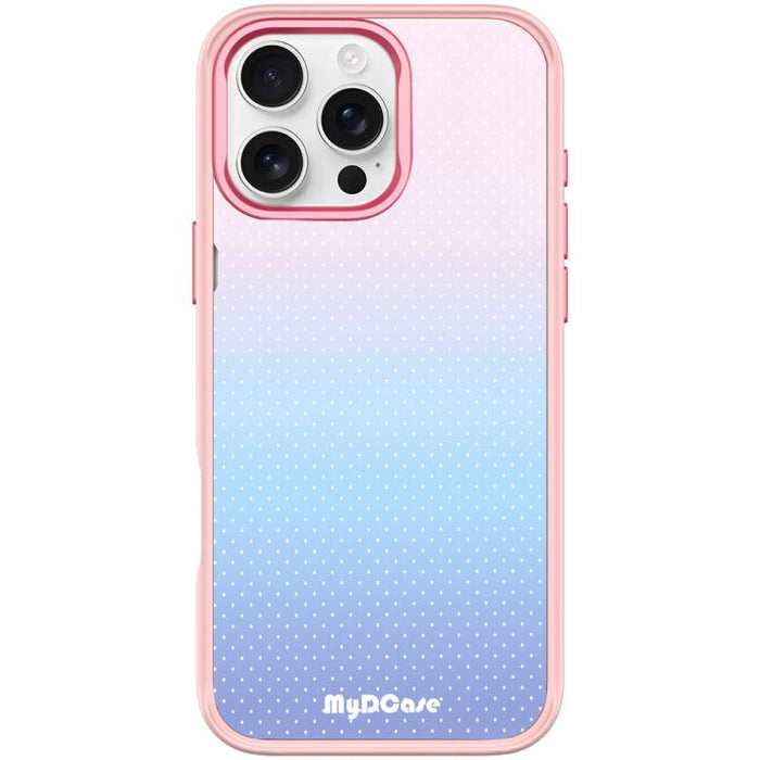 Funda magnética para teléfono con estampado de puntos azul cielo, For iPhone 17 Pro Max, For iPhone 17 Pro, For iPhone 17, For iPhone Air, For iPhone 16 Pro Max, For iPhone 16 Pro, For iPhone 15 Pro Max, For iPhone 15 Pro