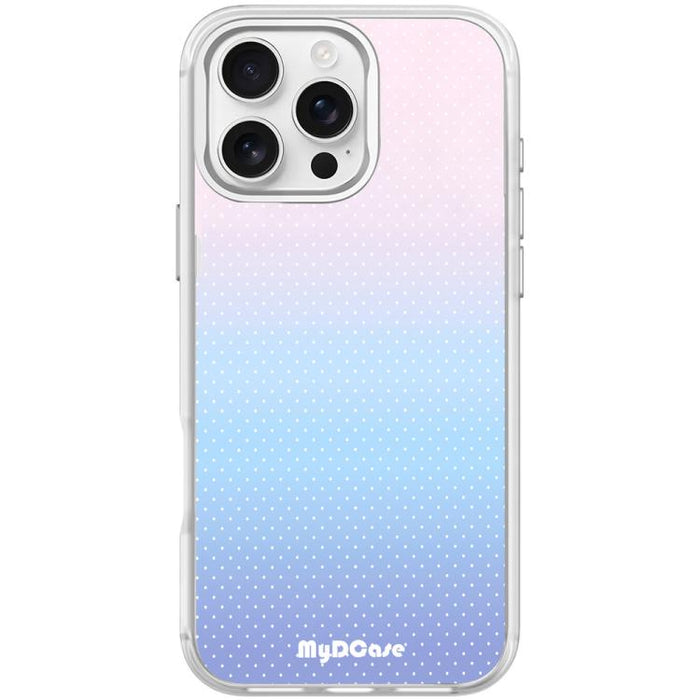 Funda magnética para teléfono con estampado de puntos azul cielo, For iPhone 17 Pro Max, For iPhone 17 Pro, For iPhone 17, For iPhone Air, For iPhone 16 Pro Max, For iPhone 16 Pro, For iPhone 15 Pro Max, For iPhone 15 Pro