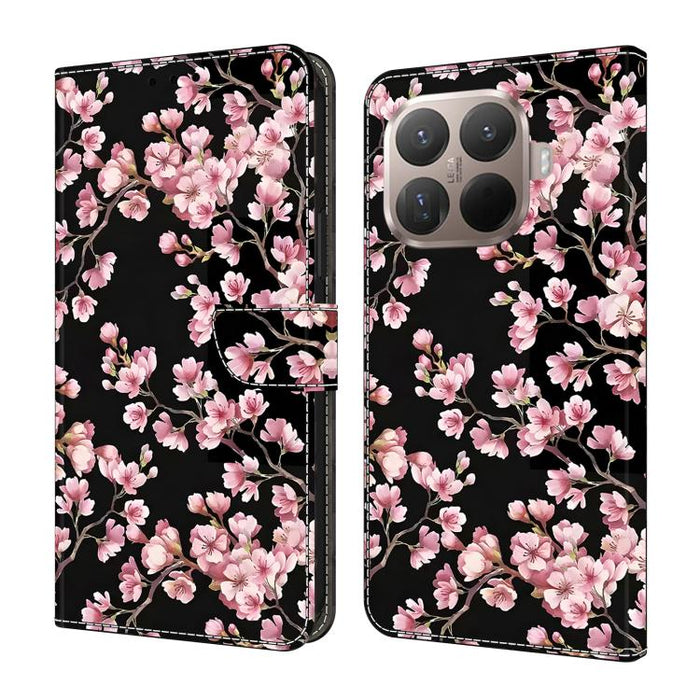 Funda para teléfono de cuero vegano pintado con efecto cristal, For Xiaomi 17 Ultra, For Xiaomi 15T Pro, For Xiaomi 15T, For Xiaomi 14T Pro