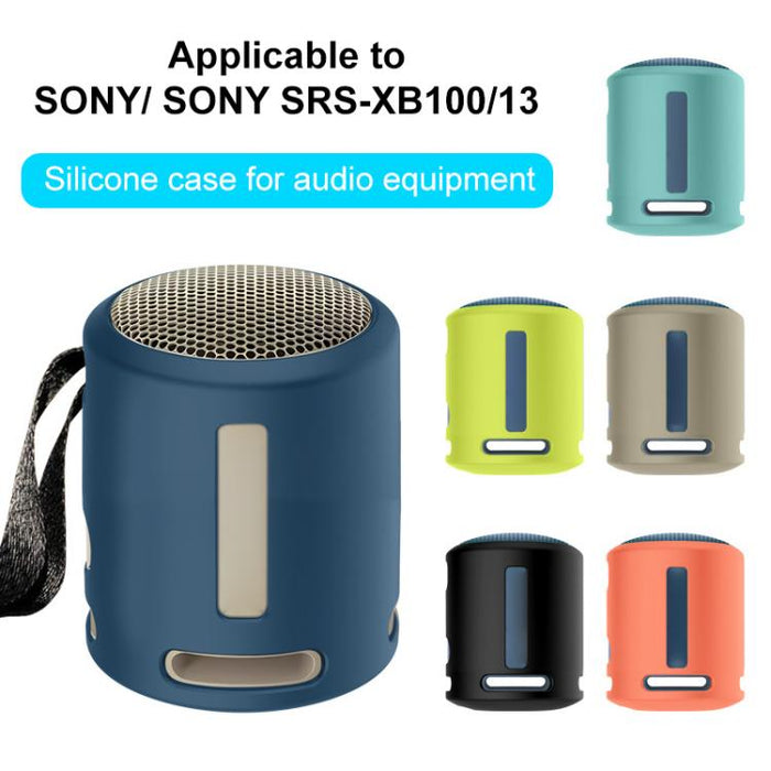 Funda protectora de silicona WG326 para altavoces Sony SRS-XB100 SRS-XB13