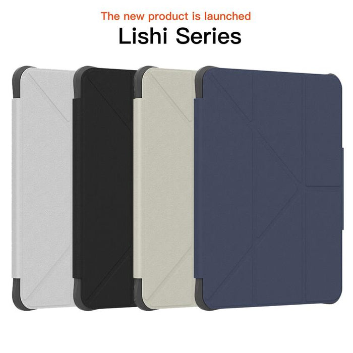 Funda para tablet plegable en forma de Y de piel vegana Mutural LiShi Series, For iPad 2025 / 2022, For iPad Air 11 2026 / 2025 / 2024