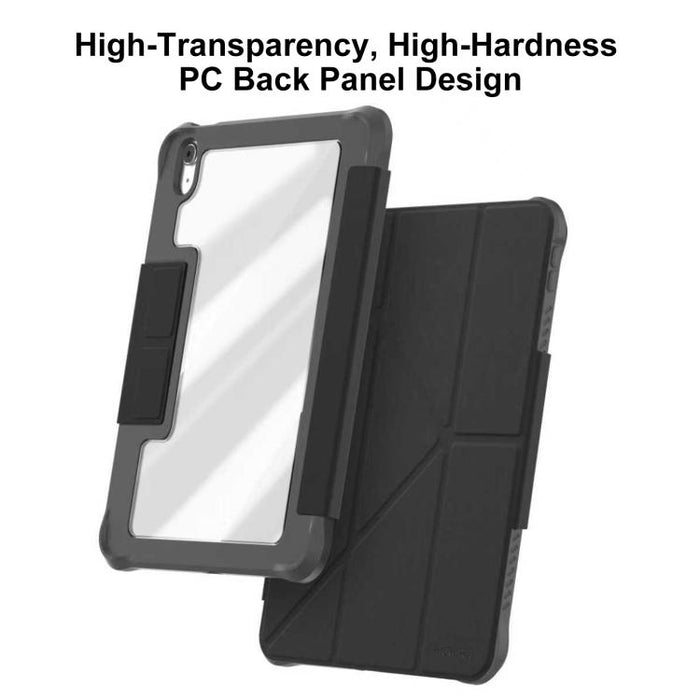 Funda para tablet plegable en forma de Y de piel vegana Mutural LiShi Series, For iPad 2025 / 2022, For iPad Air 11 2026 / 2025 / 2024