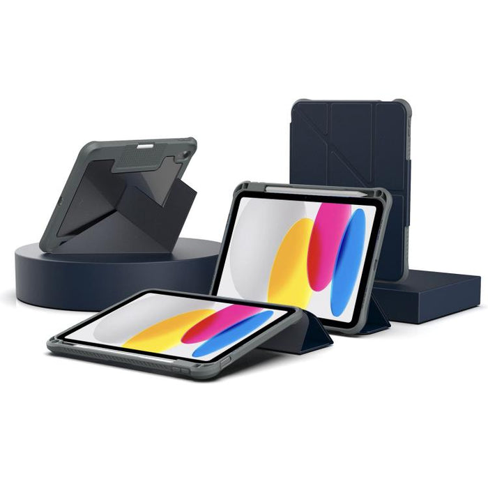 Funda para tablet plegable en forma de Y de piel vegana Mutural LiShi Series, For iPad 2025 / 2022, For iPad Air 11 2026 / 2025 / 2024