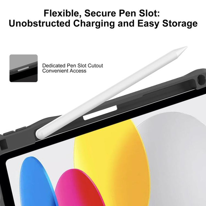 Funda para tablet plegable en forma de Y de piel vegana Mutural LiShi Series, For iPad 2025 / 2022, For iPad Air 11 2026 / 2025 / 2024