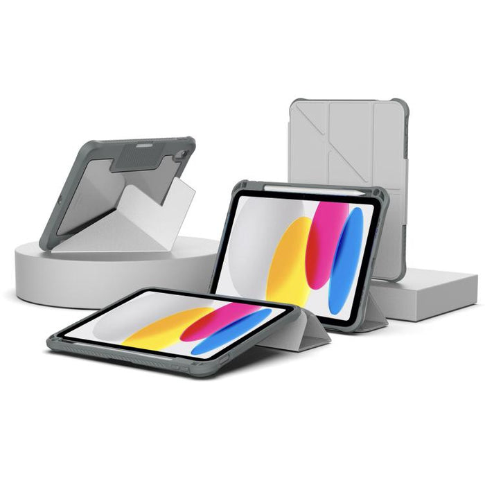 Funda para tablet plegable en forma de Y de piel vegana Mutural LiShi Series, For iPad 2025 / 2022, For iPad Air 11 2026 / 2025 / 2024