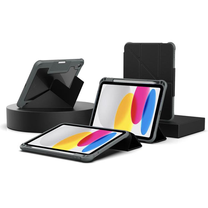 Funda para tablet plegable en forma de Y de piel vegana Mutural LiShi Series, For iPad 2025 / 2022, For iPad Air 11 2026 / 2025 / 2024