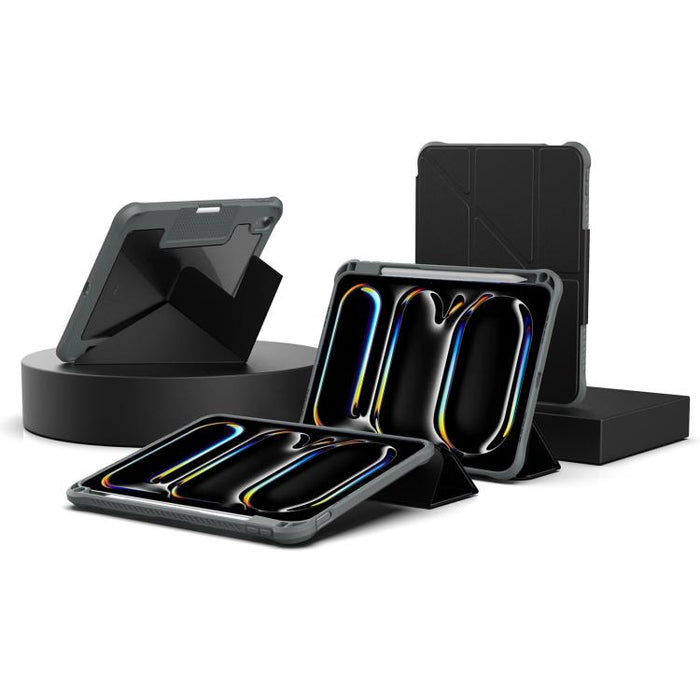 Funda para tablet plegable en forma de Y de piel vegana Mutural LiShi Series, For iPad 2025 / 2022, For iPad Air 11 2026 / 2025 / 2024