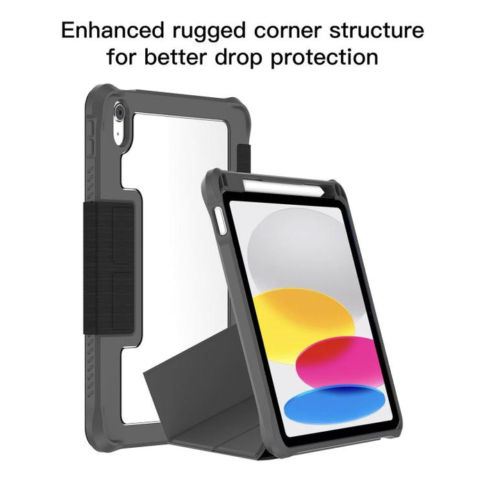 Funda para tablet plegable en forma de Y de piel vegana Mutural WenLan Series, For iPad 2025 / 2022, For iPad Air 11 2026 / 2025 / 2024