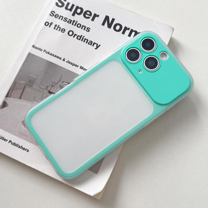 Funda híbrida de TPU y PC con ventana grande y orificios de precisión para teléfono móvil., For iPhone 13 Pro, For iPhone 13, For iPhone 12, For iPhone 12 Pro, For iPhone 12 Pro Max, For iPhone 11 Pro Max, For iPhone 11