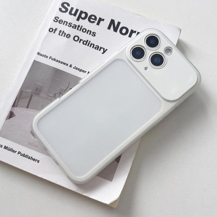 Funda híbrida de TPU y PC con ventana grande y orificios de precisión para teléfono móvil., For iPhone 13 Pro, For iPhone 13, For iPhone 12, For iPhone 12 Pro, For iPhone 12 Pro Max, For iPhone 11 Pro Max, For iPhone 11