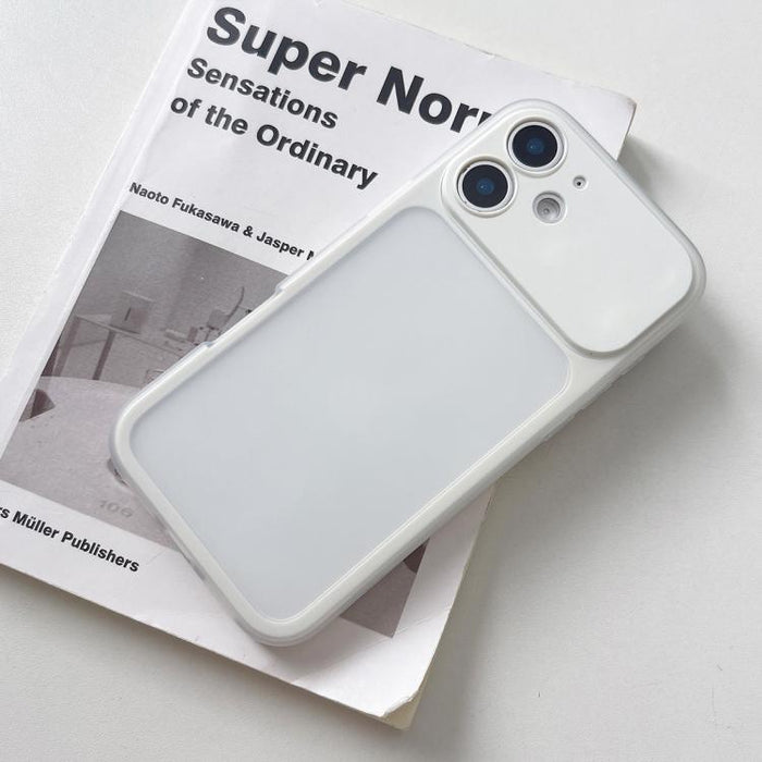 Funda híbrida de TPU y PC con ventana grande y orificios de precisión para teléfono móvil., For iPhone 13 Pro, For iPhone 13, For iPhone 12, For iPhone 12 Pro, For iPhone 12 Pro Max, For iPhone 11 Pro Max, For iPhone 11
