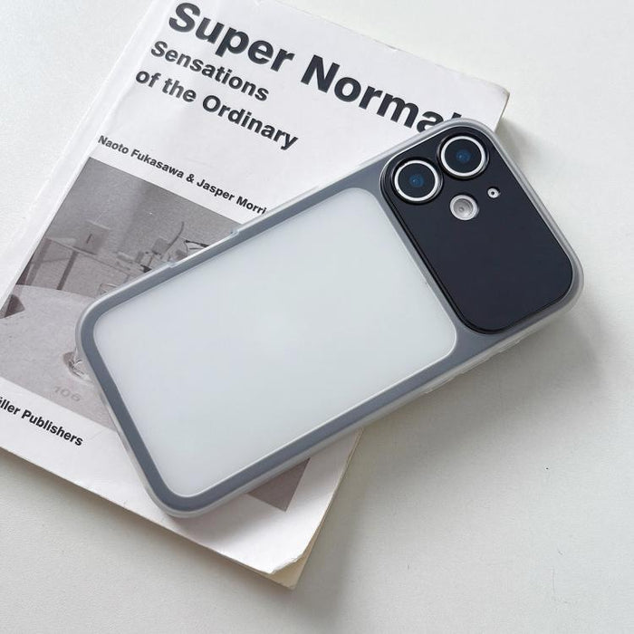 Funda híbrida de TPU y PC con ventana grande y orificios de precisión para teléfono móvil., For iPhone 13 Pro, For iPhone 13, For iPhone 12, For iPhone 12 Pro, For iPhone 12 Pro Max, For iPhone 11 Pro Max, For iPhone 11