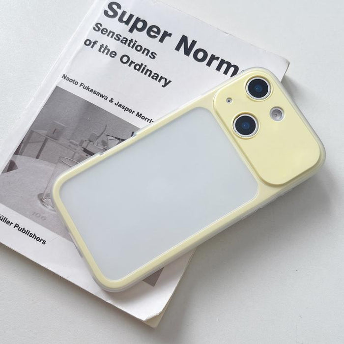 Funda híbrida de TPU y PC con ventana grande y orificios de precisión para teléfono móvil., For iPhone 13 Pro, For iPhone 13, For iPhone 12, For iPhone 12 Pro, For iPhone 12 Pro Max, For iPhone 11 Pro Max, For iPhone 11
