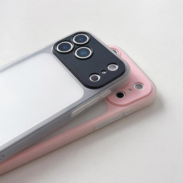 Funda híbrida de TPU y PC con ventana grande y orificios de precisión para teléfono móvil., For iPhone 13 Pro, For iPhone 13, For iPhone 12, For iPhone 12 Pro, For iPhone 12 Pro Max, For iPhone 11 Pro Max, For iPhone 11