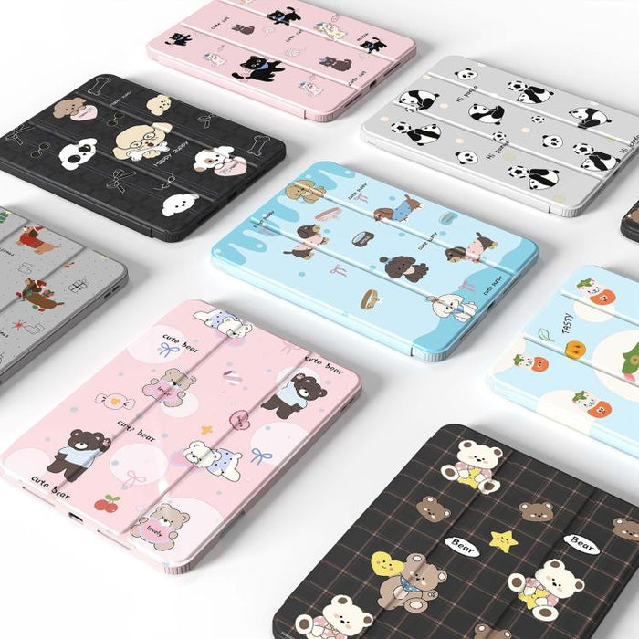 Funda para tablet plegable de piel vegana de la serie Mutural XingYi, For iPad Air 13 2026 / 2025 / 2024, For iPad Air 11 2026 / 2025 / 2024, For iPad Pro 13 2025 / 2024, For iPad Pro 11 2025 / 2024, For iPad 2025 / 2022                                ...