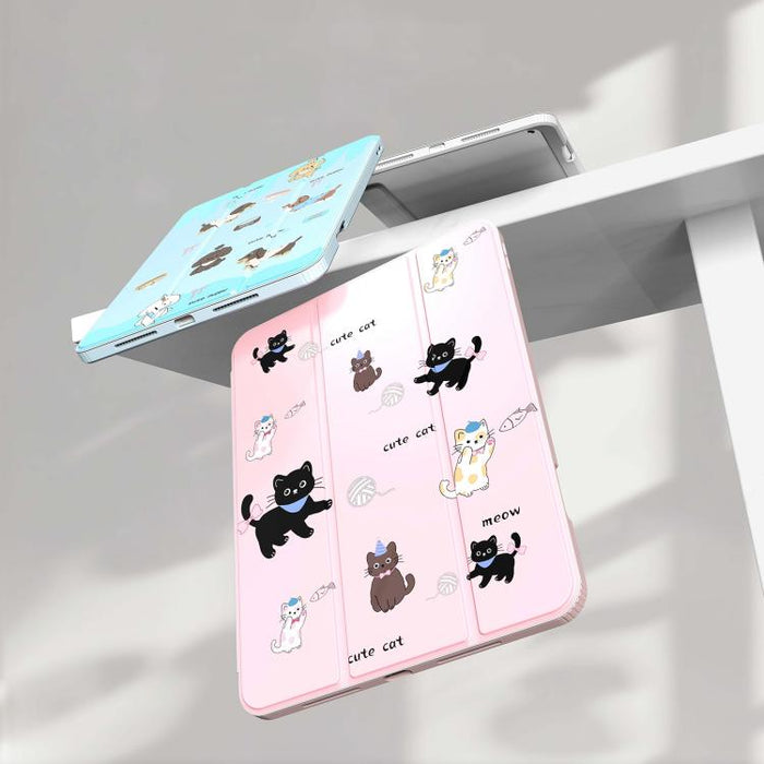 Funda para tablet plegable de piel vegana de la serie Mutural XingYi, For iPad Air 13 2026 / 2025 / 2024, For iPad Air 11 2026 / 2025 / 2024, For iPad Pro 13 2025 / 2024, For iPad Pro 11 2025 / 2024, For iPad 2025 / 2022                                ...