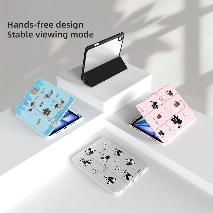 Funda para tablet plegable de piel vegana de la serie Mutural XingYi, For iPad Air 13 2026 / 2025 / 2024, For iPad Air 11 2026 / 2025 / 2024, For iPad Pro 13 2025 / 2024, For iPad Pro 11 2025 / 2024, For iPad 2025 / 2022                                ...
