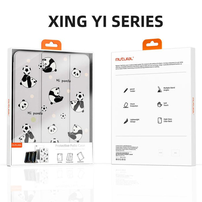 Funda para tablet plegable de piel vegana de la serie Mutural XingYi, For iPad Air 13 2026 / 2025 / 2024, For iPad Air 11 2026 / 2025 / 2024, For iPad Pro 13 2025 / 2024, For iPad Pro 11 2025 / 2024, For iPad 2025 / 2022                                ...