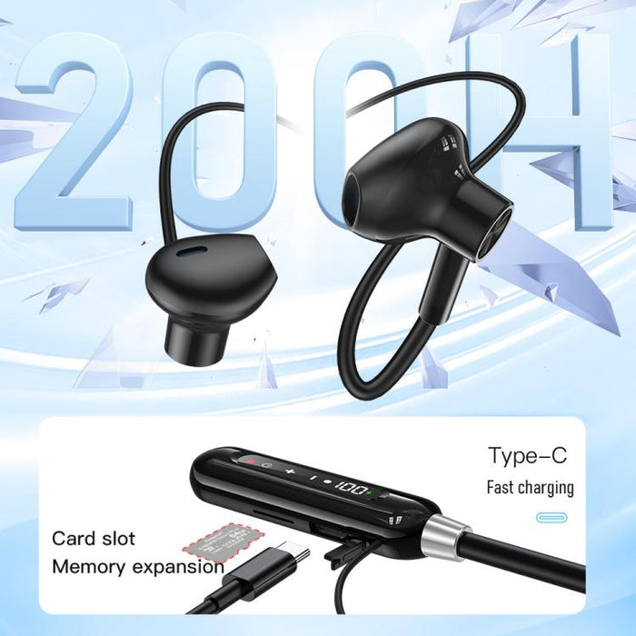 Auriculares deportivos Bluetooth con banda magnética para el cuello TOTU BE-6-SP con batería de larga duración de 800 mAh, BE-6-SP