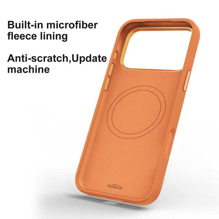 Funda magnética para teléfono de silicona líquida con estampado de cachorros Mutural, For iPhone 17 Pro Max, For iPhone 17 Pro