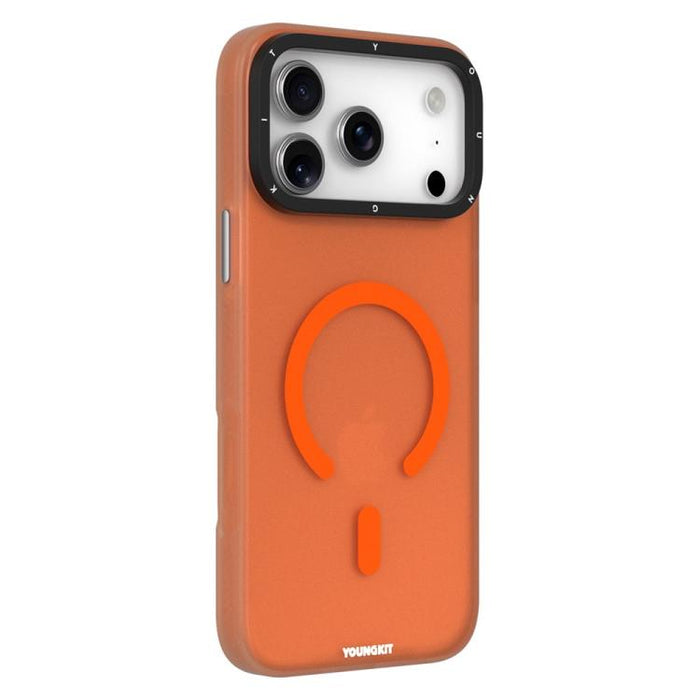 Funda magnética para teléfono YOUNGKIT de PET TPU mate, For iPhone 17 Pro Max, For iPhone 17 Pro