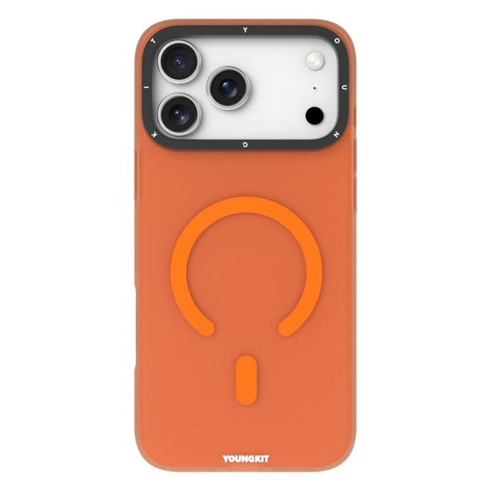 Funda magnética para teléfono YOUNGKIT de PET TPU mate, For iPhone 17 Pro Max, For iPhone 17 Pro