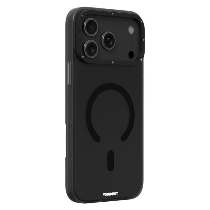 Funda magnética para teléfono YOUNGKIT de PET TPU mate, For iPhone 17 Pro Max, For iPhone 17 Pro