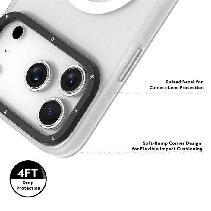 Funda magnética para teléfono YOUNGKIT de PET TPU mate, For iPhone 17 Pro Max, For iPhone 17 Pro
