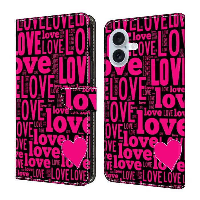 Funda para teléfono de cuero vegano pintado con efecto cristal, For iPhone 17e / 16e, For iPhone 17 Pro Max, For iPhone 17 Pro, For iPhone 17