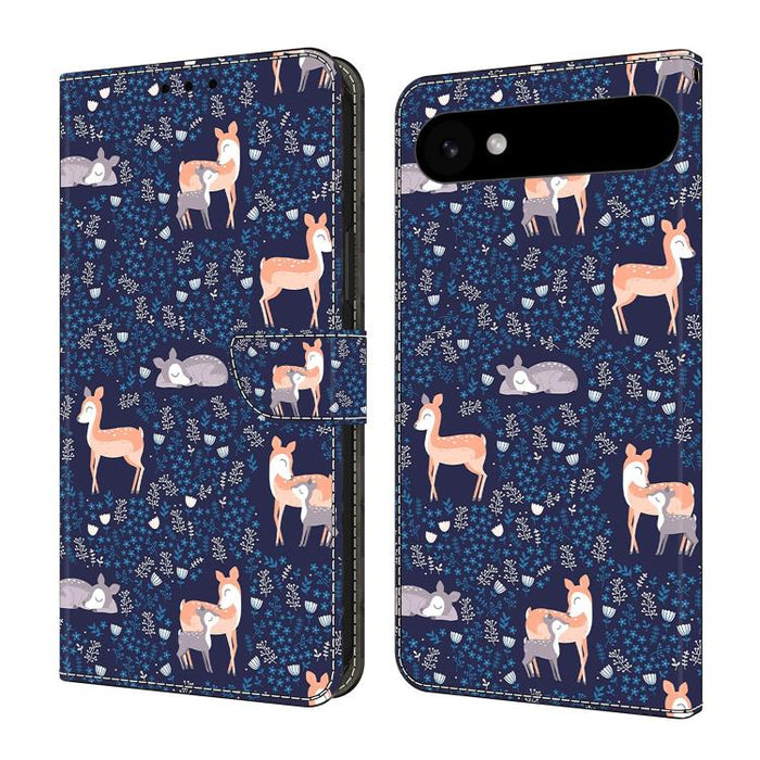Funda para teléfono de cuero vegano pintado con efecto cristal, For iPhone Air, For iPhone 16 Pro Max, For iPhone 16 Pro, For iPhone 16 Plus