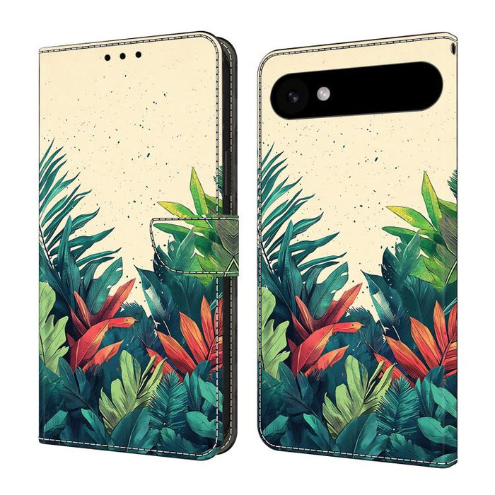 Funda para teléfono de cuero vegano pintado con efecto cristal, For iPhone Air, For iPhone 16 Pro Max, For iPhone 16 Pro, For iPhone 16 Plus
