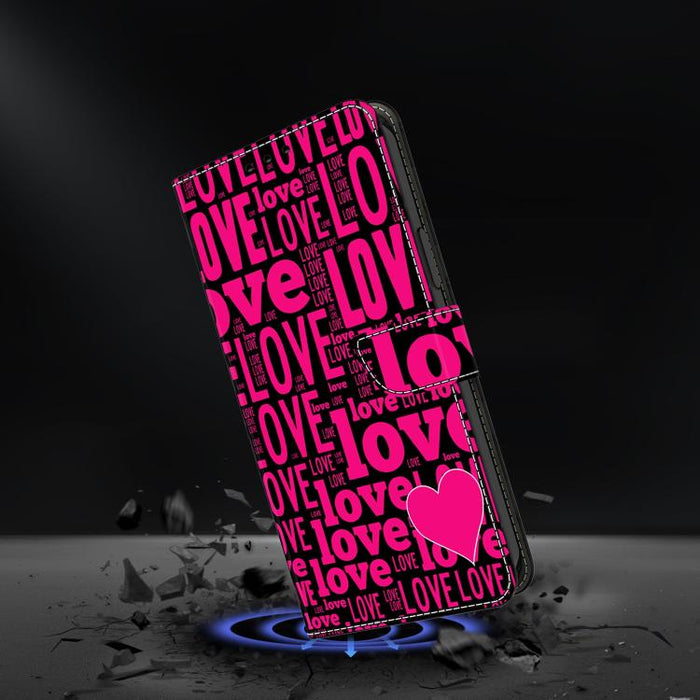 Funda para teléfono de cuero vegano pintado con efecto cristal, For iPhone 17e / 16e, For iPhone 17 Pro Max, For iPhone 17 Pro, For iPhone 17