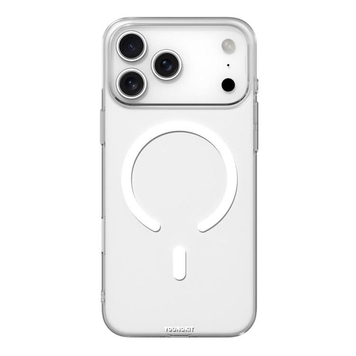 Funda magnética para teléfono YOUNGKIT Crystal Shield para PC, For iPhone 17 Pro Max, For iPhone 17 Pro