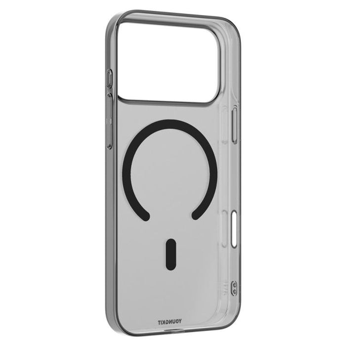 Funda magnética para teléfono YOUNGKIT Crystal Shield para PC, For iPhone 17 Pro Max, For iPhone 17 Pro