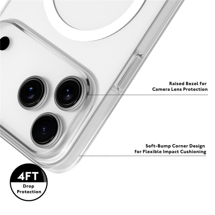 Funda magnética para teléfono YOUNGKIT Crystal Shield para PC, For iPhone 17 Pro Max, For iPhone 17 Pro