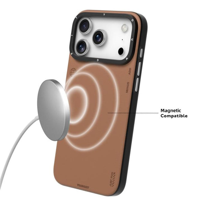 Funda magnética para teléfono YOUNGKIT Technology Fashion Series, For iPhone 17 Pro Max, For iPhone 17 Pro