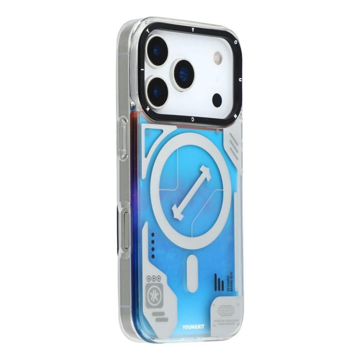 Funda magnética para teléfono YOUNGKIT Serie Galaxy-Rainbow, For iPhone 17 Pro Max, For iPhone 17 Pro