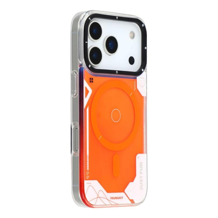Funda magnética para teléfono YOUNGKIT Serie Galaxy-Rainbow, For iPhone 17 Pro Max, For iPhone 17 Pro