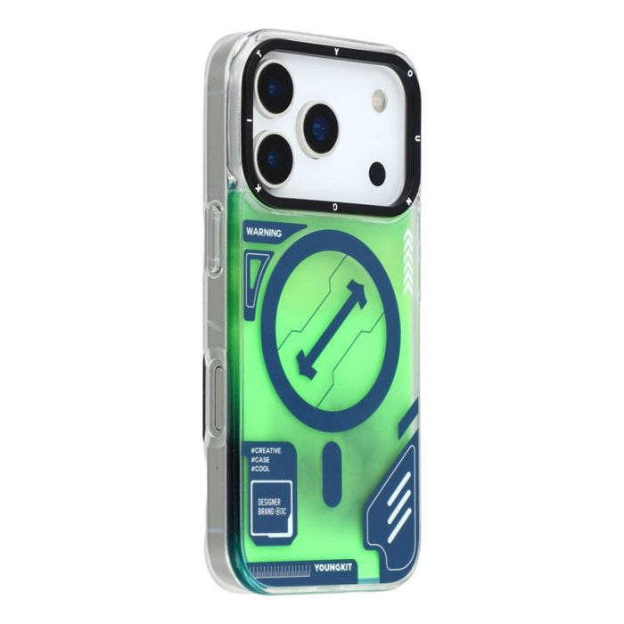 Funda magnética para teléfono YOUNGKIT Serie Galaxy-Rainbow, For iPhone 17 Pro Max, For iPhone 17 Pro
