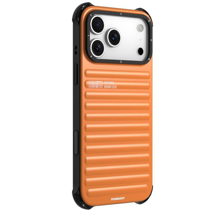 Funda magnética para teléfono YOUNGKIT True Color con textura de maleta IMD TPU, For iPhone 17 Pro Max, For iPhone 17 Pro