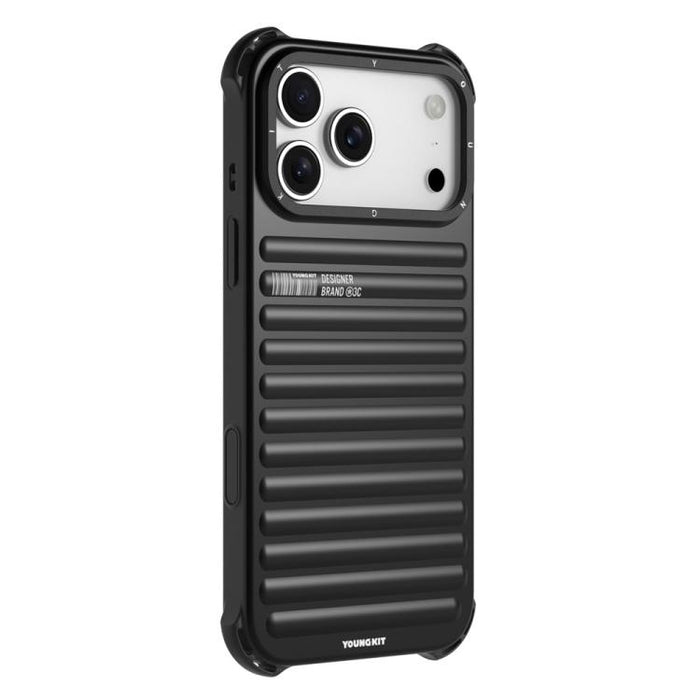 Funda magnética para teléfono YOUNGKIT True Color con textura de maleta IMD TPU, For iPhone 17 Pro Max, For iPhone 17 Pro