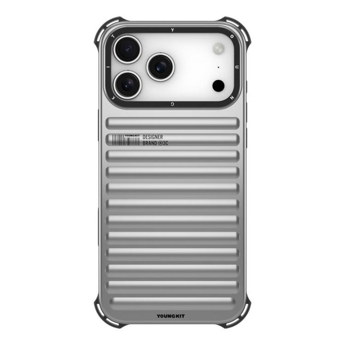 Funda magnética para teléfono YOUNGKIT True Color con textura de maleta IMD TPU, For iPhone 17 Pro Max, For iPhone 17 Pro