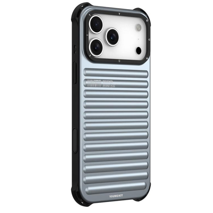 Funda magnética para teléfono YOUNGKIT True Color con textura de maleta IMD TPU, For iPhone 17 Pro Max, For iPhone 17 Pro