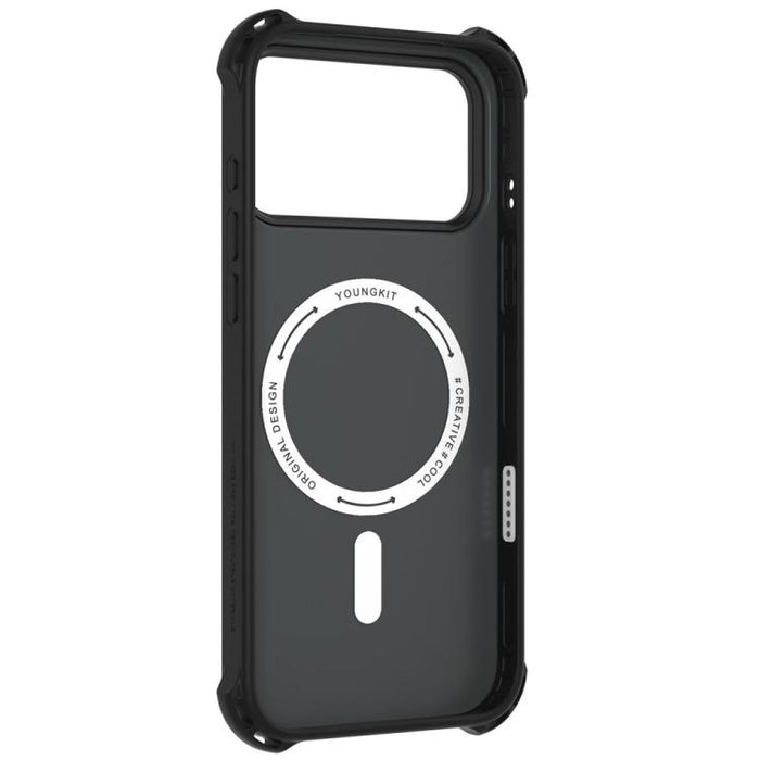 Funda magnética para teléfono YOUNGKIT True Color con textura de maleta IMD TPU, For iPhone 17 Pro Max, For iPhone 17 Pro