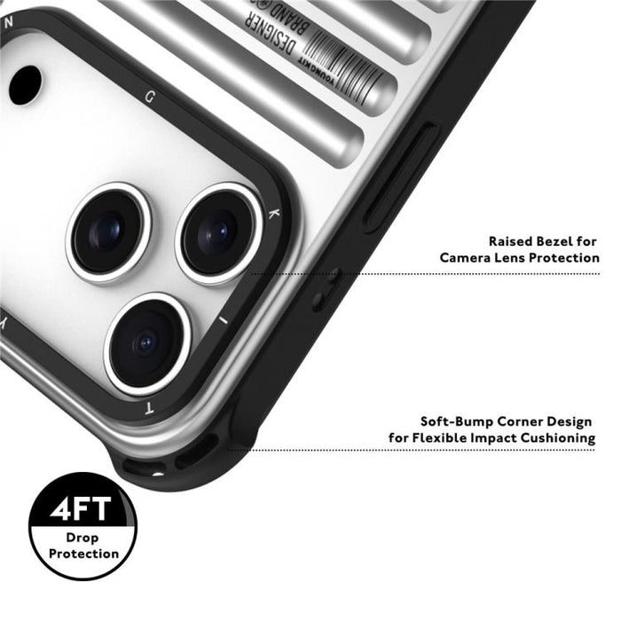 Funda magnética para teléfono YOUNGKIT True Color con textura de maleta IMD TPU, For iPhone 17 Pro Max, For iPhone 17 Pro