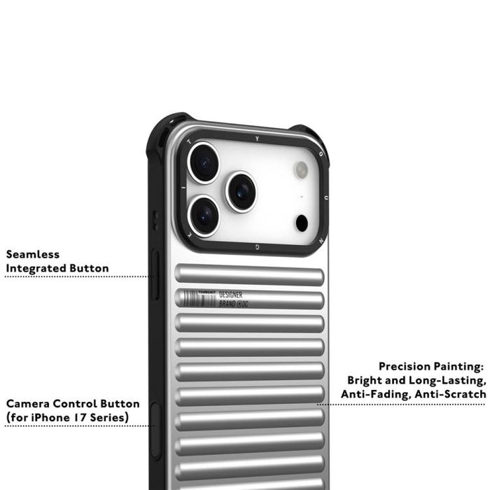 Funda magnética para teléfono YOUNGKIT True Color con textura de maleta IMD TPU, For iPhone 17 Pro Max, For iPhone 17 Pro