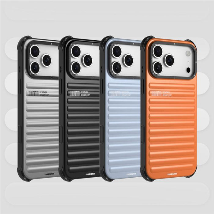 Funda magnética para teléfono YOUNGKIT True Color con textura de maleta IMD TPU, For iPhone 17 Pro Max, For iPhone 17 Pro