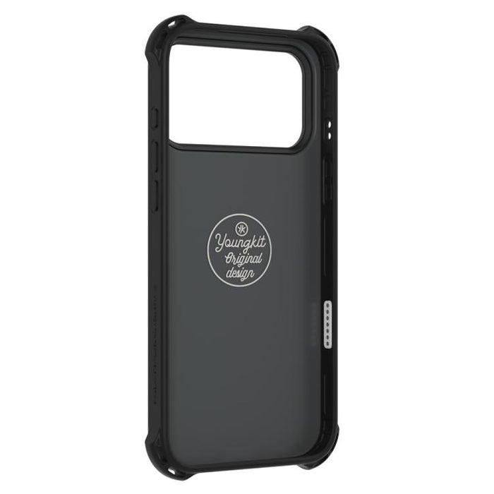 Funda para teléfono YOUNGKIT Secret Color Laser Gradient de aleación de aluminio y TPU, For iPhone 17 Pro Max, For iPhone 17 Pro