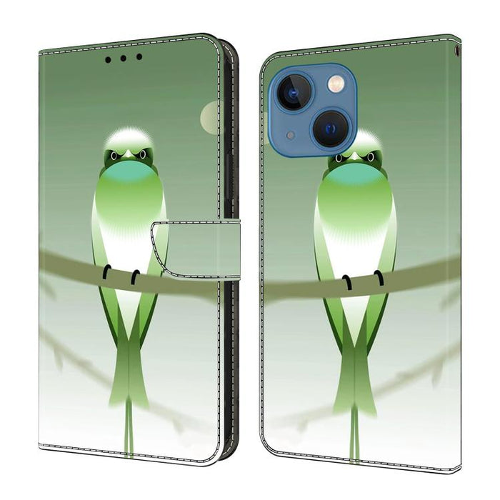 Funda para teléfono de cuero vegano pintado con efecto cristal, For iPhone 16 Pro, For iPhone 16, For iPhone 15 Pro Max, For iPhone 15 Pro, For iPhone 14 / 13, For iPhone 14 Pro